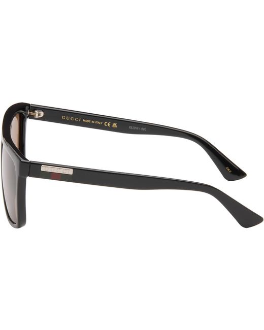 Gucci Black Gg0748S Sunglasses for men