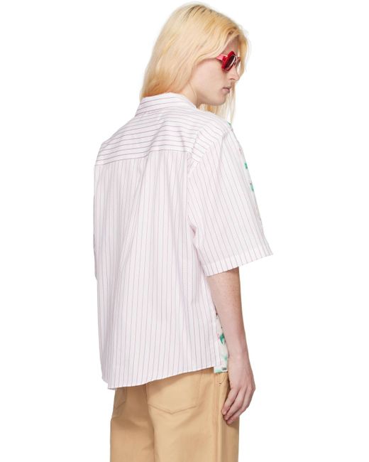 Marni Multicolor White Reverie Shirt for men