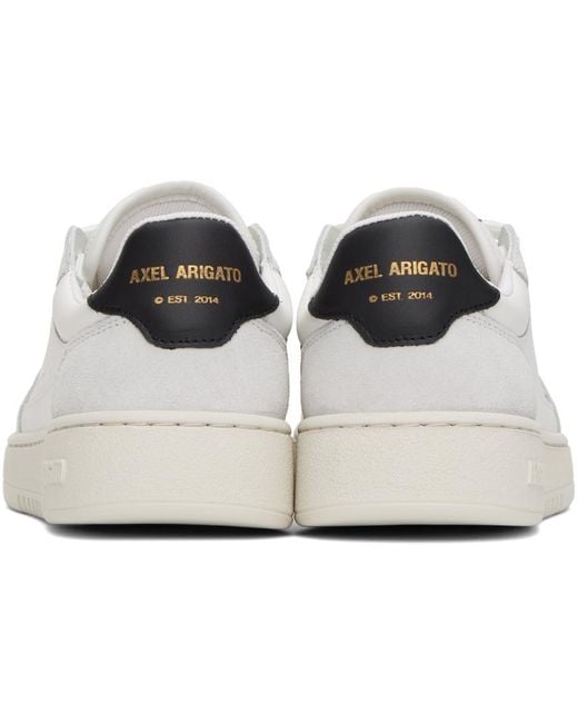Axel Arigato White & Black Dice Lo Sneakers