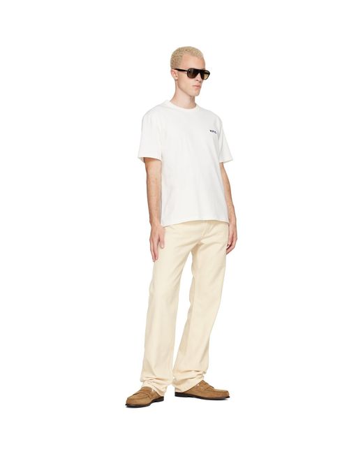 A.P.C. Natural Off- Rescue Jeans for men