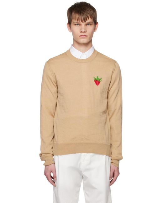 Pull Édition Brett Westfall Comme des Garçons pour homme en coloris Natural