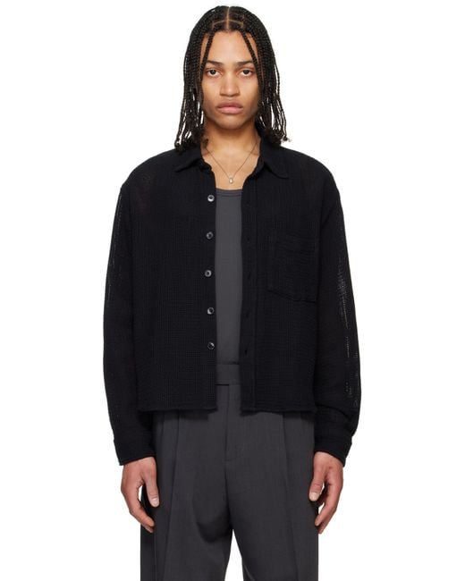 mfpen Black Priority Shirt for men