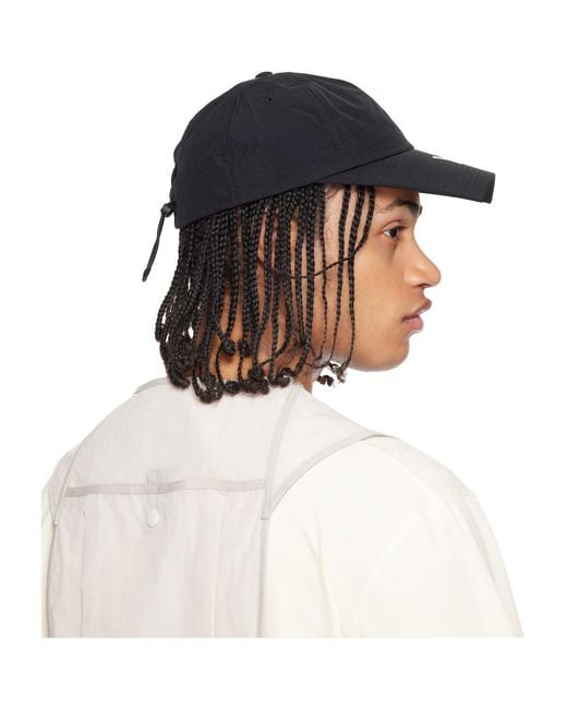 Y-3 White Utility Cap for men