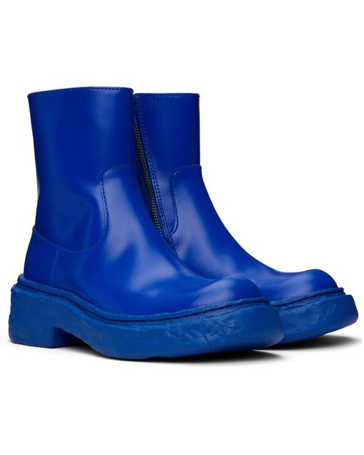 Camper Blue Vamonos Boots