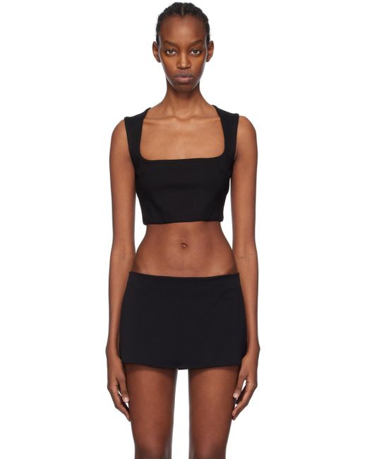 GUIZIO Black Celestial Tank Top