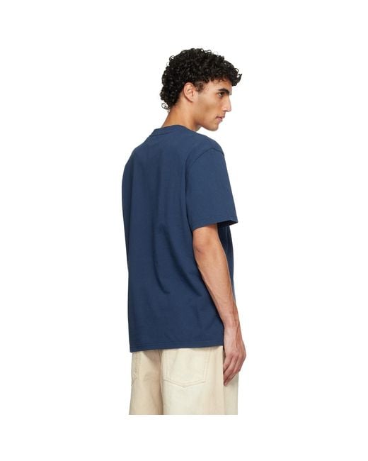 Isabel Marant Blue Hugo T-Shirt for men