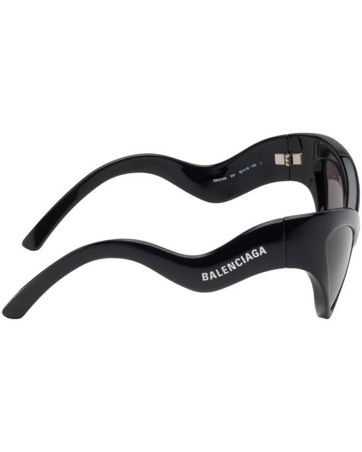 Balenciaga Black Hamptons Cat Sunglasses for men