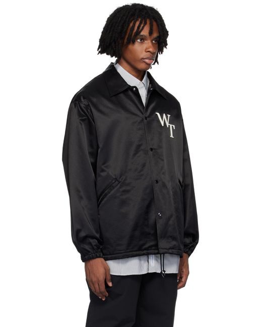 WTAPS Chief Jacket in Black for Men | Lyst UK