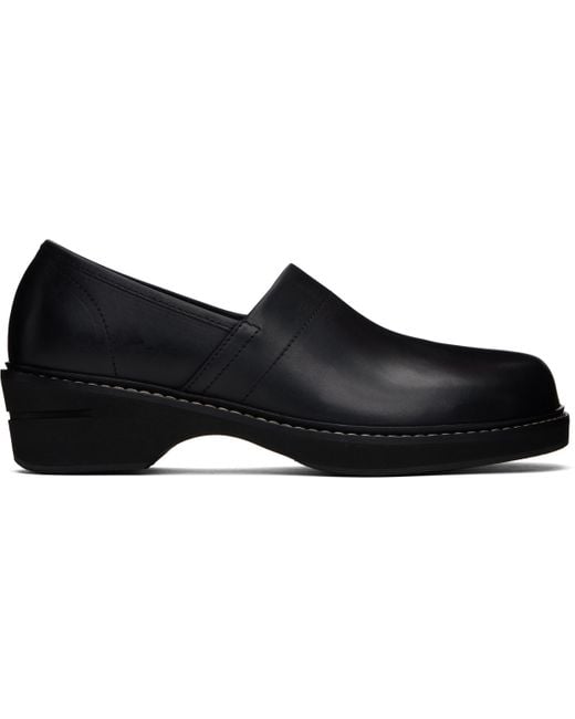A.P.C. Black Judith Clogs for men