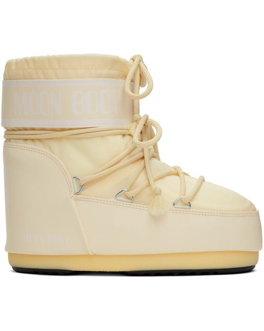 moon boot icon low cream