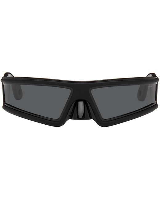 Walter Van Beirendonck Black Komono Edition Alien Sunglasses for men