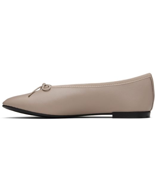 Ballerines Lilouh Taupe À Bout En Amande Repetto en coloris Black
