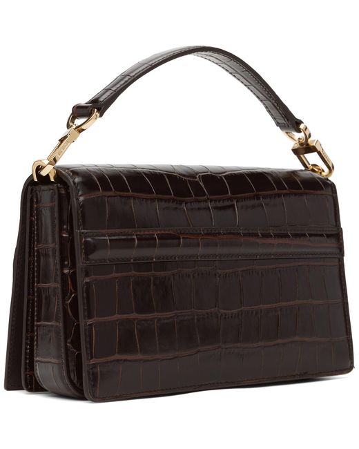 Totême Black Mini T-Flap Bag