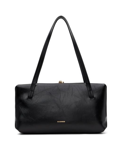Jil Sander Black Goji Pillow Small Bag