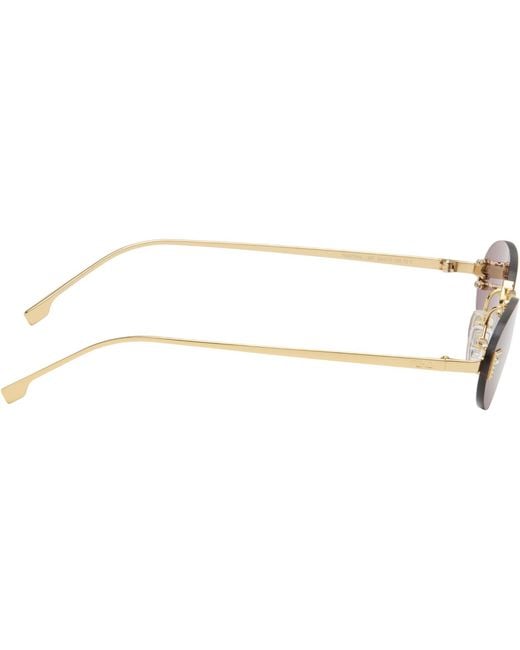 Fendi Pink First' Crystal Sunglasses