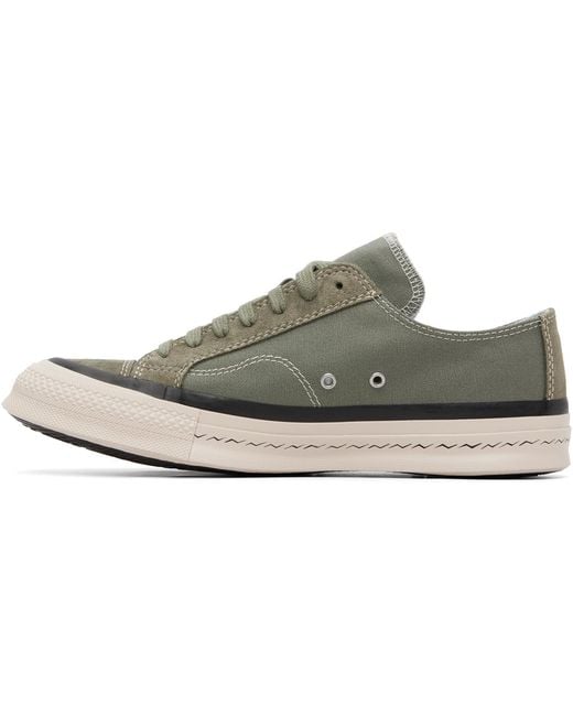 Visvim Black Khaki Nolan Lo Sneakers for men
