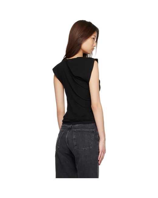 Agolde Black Beth T-Shirt