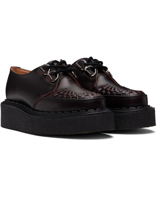 George Cox Black Burgundy Skipton Derbys