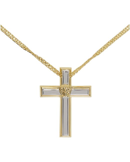 versace cross pendant