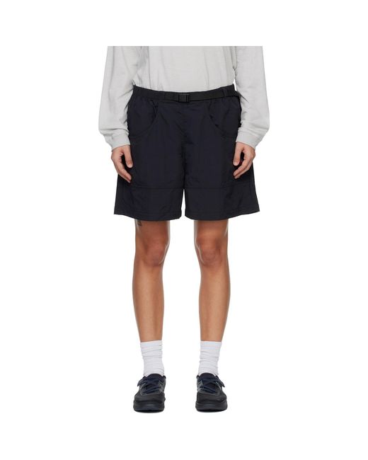 The North Face Black Tnf Box Nylon Belted Shorts
