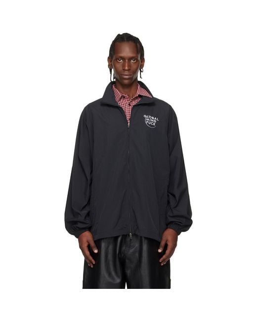 Vetements Blue 'Global Mf' Jacket for men