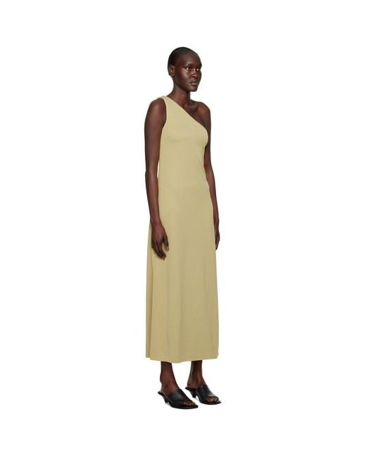 Third Form Black Form One Shoulder Midi Dress