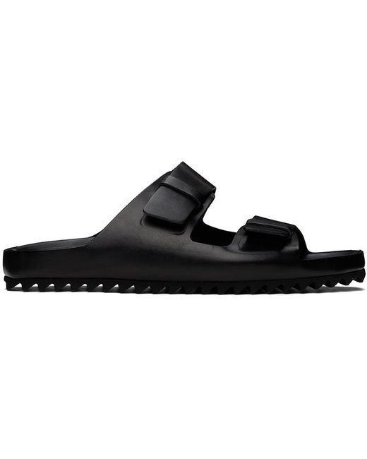 Officine Creative Black Agorà 002 Sandals for men