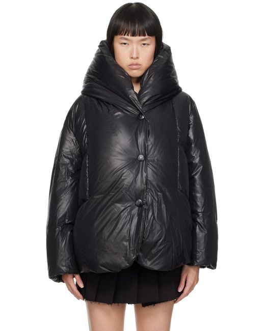 OPEN YY Black Blanket Down Jacket