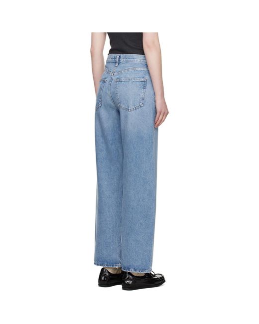 Agolde Black Low Curve Jeans