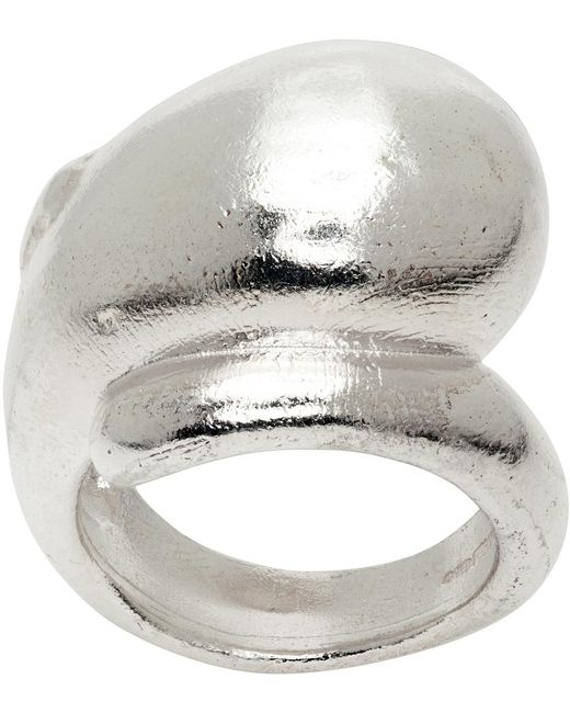 Alighieri Metallic In Vino Veritas Ring for men