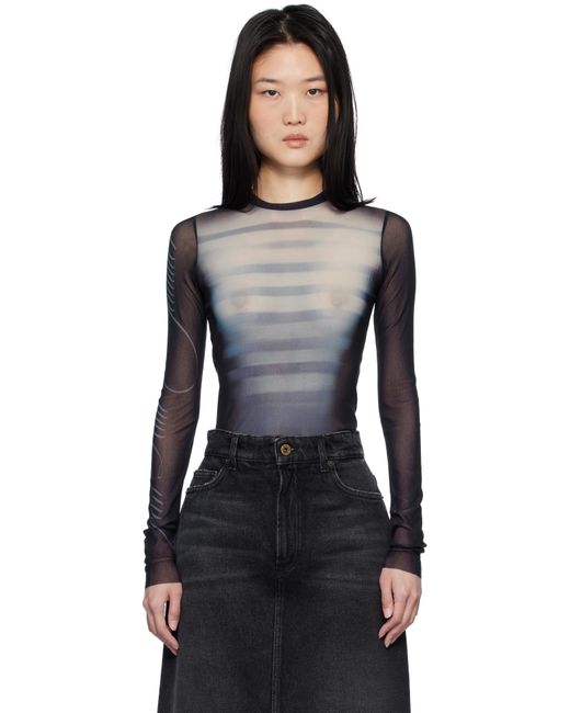 Jean Paul Gaultier Black 'Le Mâle' T-Shirt