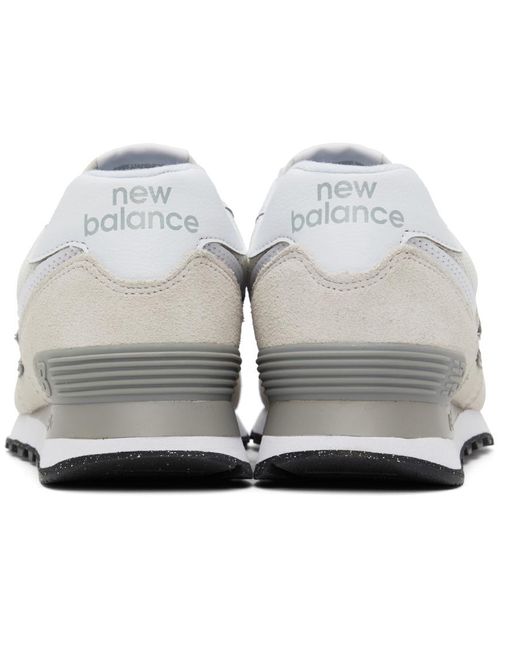 New Balance Suede Off- 574 Sneakers in White | Lyst Australia