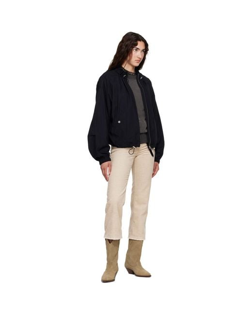 Isabel Marant Black Plume Jacket