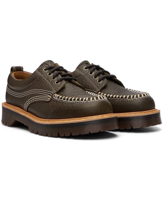Dr. Martens Brown Khaki Lowell Derbys for men