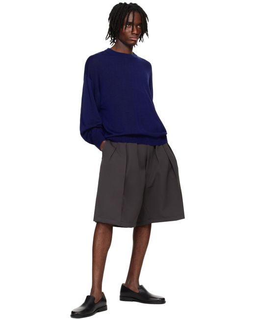 メンズ RAINMAKER KYOTO グレー Triple Cloth Hakama ショートパンツ