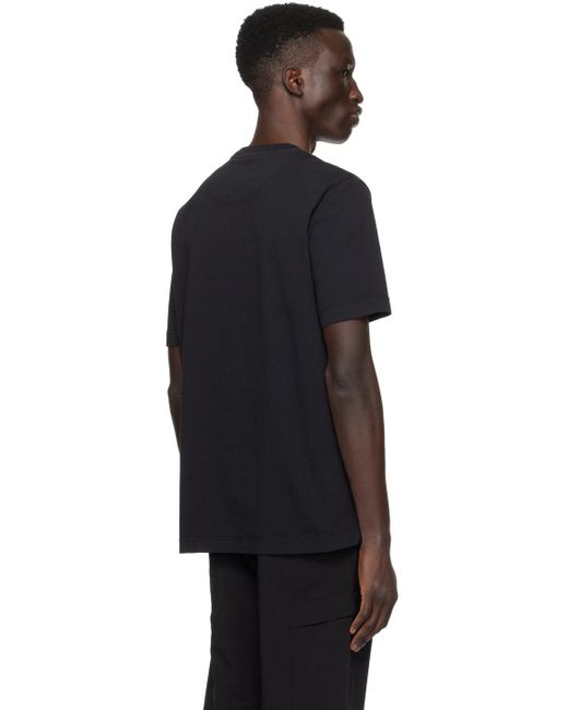 T-shirt noir à logo happy PS by Paul Smith pour homme en coloris Black