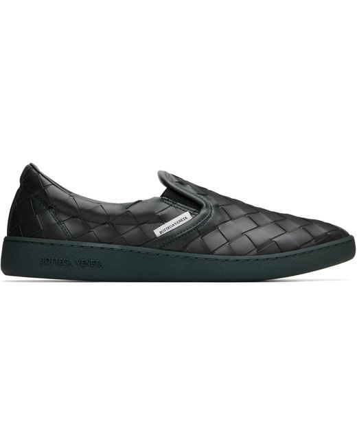 Bottega Veneta Black Sawyer Sneakers for men