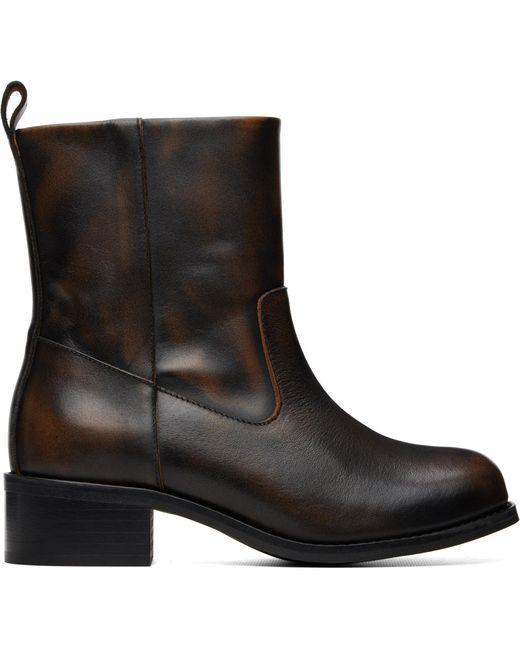 mfpen Black Protocol Ankle Boots