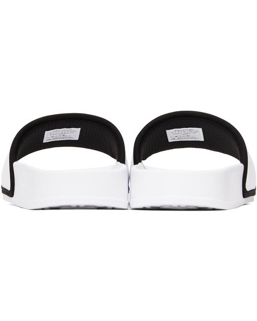 The North Face Black White Base Camp Iii Slides