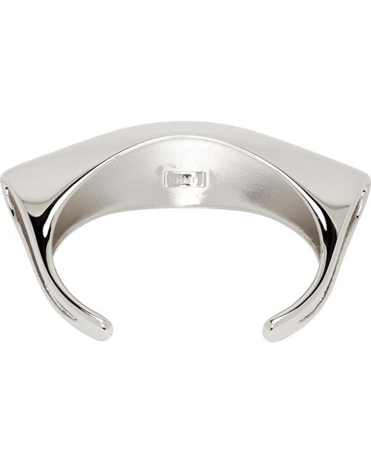 Khaite Black Lotus Cuff Bracelet