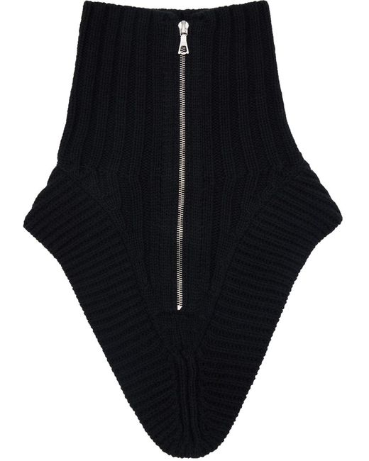 メンズ Dries Van Noten Morriso ネックウォーマー Black