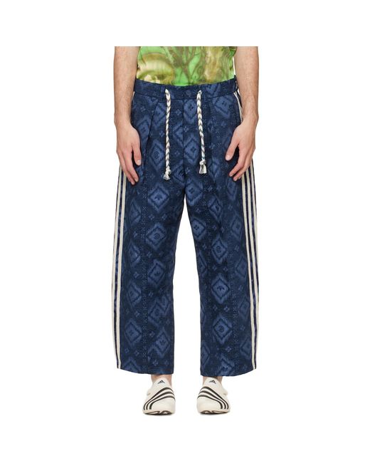 Adidas Originals Blue Edison Chen Edition Clot Track Pants for men