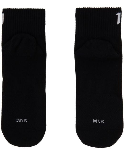 Boris Bidjan Saberi 11 Black Three-pack Ankle-high Socks for men