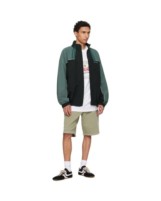 Martine Rose Black T-Lining Track Jacket for men