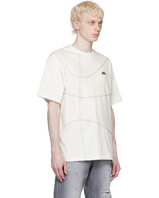Adererror White Bertic T-shirt for men