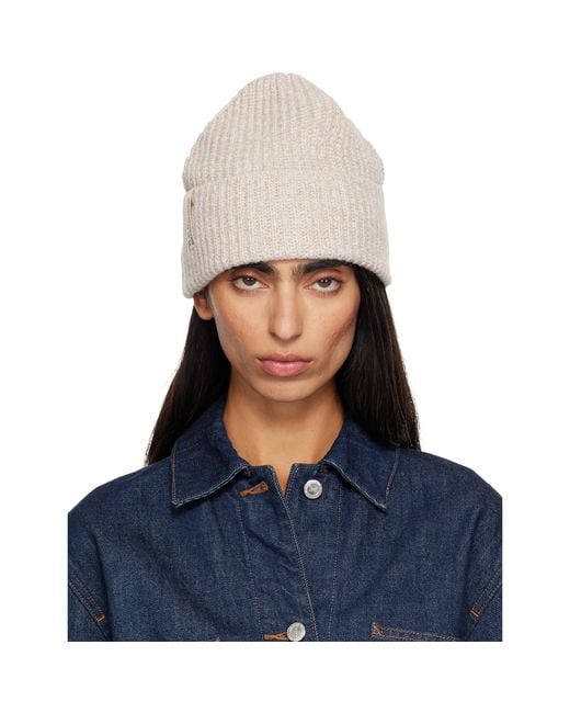 A.P.C. Blue Noa Beanie