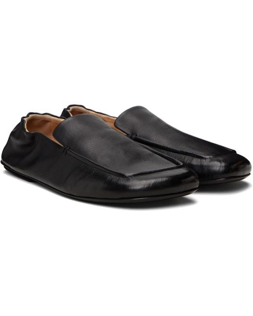 Marsèll Black Passo Loafers for men
