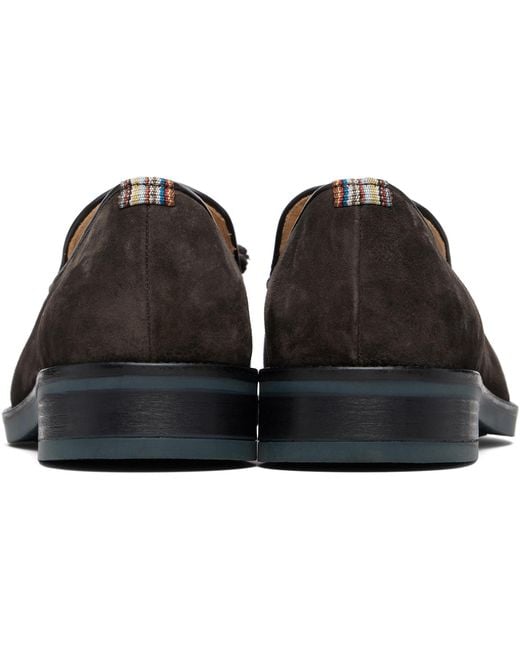 Paul Smith Black 'Lawrence' Loafers for men
