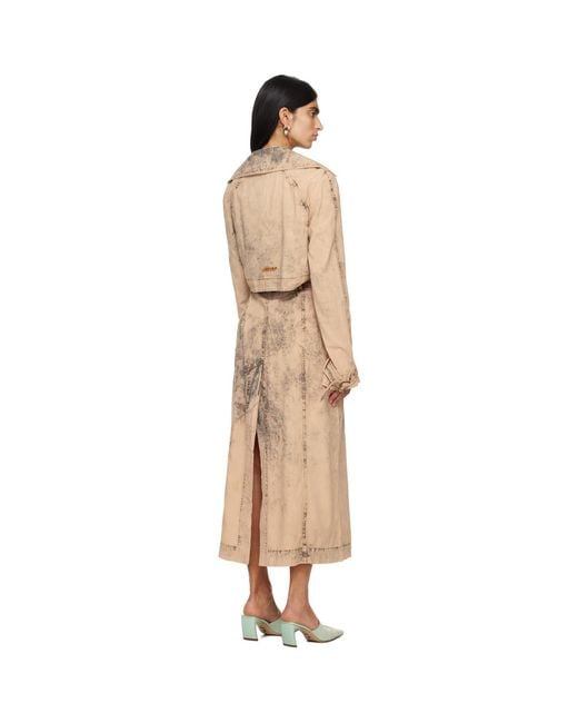 KNWLS Black Issa Trench Coat