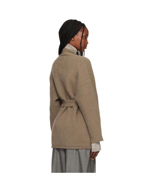 Lauren Manoogian Brown Coto Cardigan